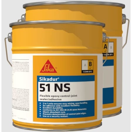 Sika Sikadur 51 NS 2-Component Epoxy Control Joint Sealer 3 Gallon 107678